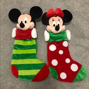 Mickey & Minnie Mouse Christmas Stockings